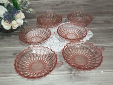 ART DECO' SEI COPPETTE VETRO