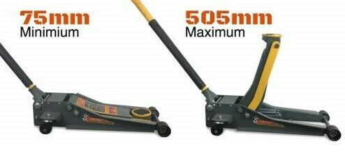 Cric auto ton doppio pistone - 4,