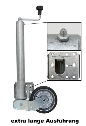 Stützrad automatik per ko - stützrad, al-ko