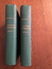 ARTISTI LOMBARDI A ROMA NEI SECOLI XV XVI XVII BERTOLOTTI HOEPLI Milano 1881 
