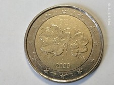 Finlandia moneta 2 euro 2009 - Fiori e Bacche - Bella