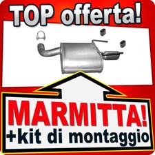 Silenziatore Posteriore per