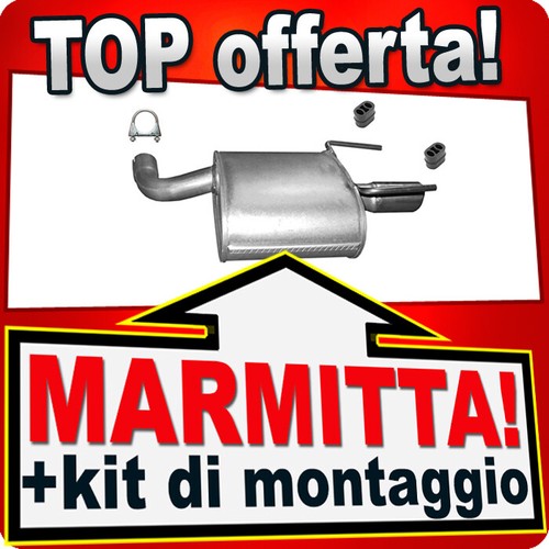 Silenziatore posteriore per - posteriore,
