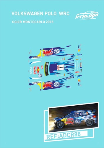 Calcas volkswagen polo wrc - volkswagen,