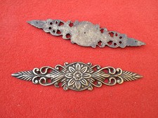 ANTICO FREGIO BRONZO DECORO MOBILI ABBELLIMENTO QUADRO  ARMADIO SPECCHIO CORNICE