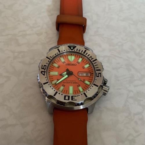 Seiko orange monster skx781 - orange,