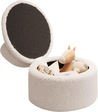 Pouff,Panca in Velluto Con