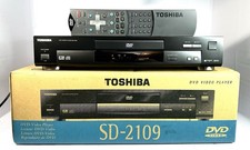 Toshiba SD-2109B Lettore Video DVD HDMI Made in Japan DTS Digital Premium Bundle