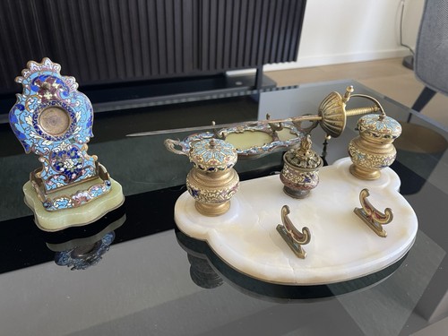 Antique french cloisonné - french,