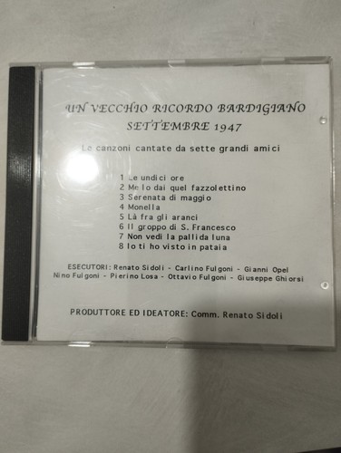 Bardi vecchio ricordo - -,