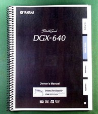 Yamaha DGX-640 Instruction