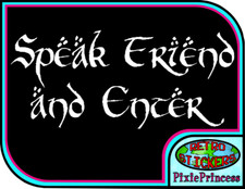 Lord Of The Rings L Adesivo