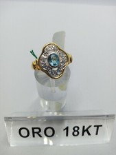Anello in oro giallo 750 18 kt