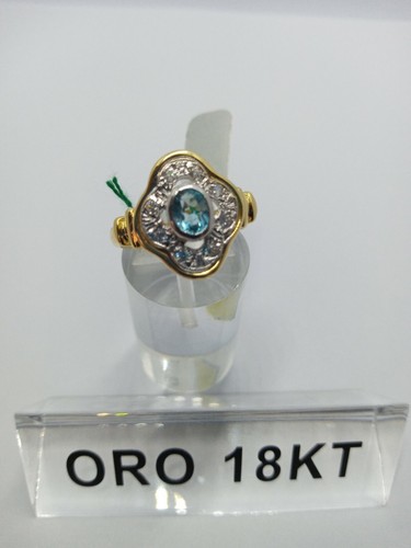 Anello oro giallo - 750, kt