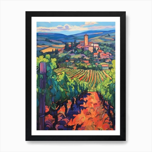Quadro montalcino italia - quadro,