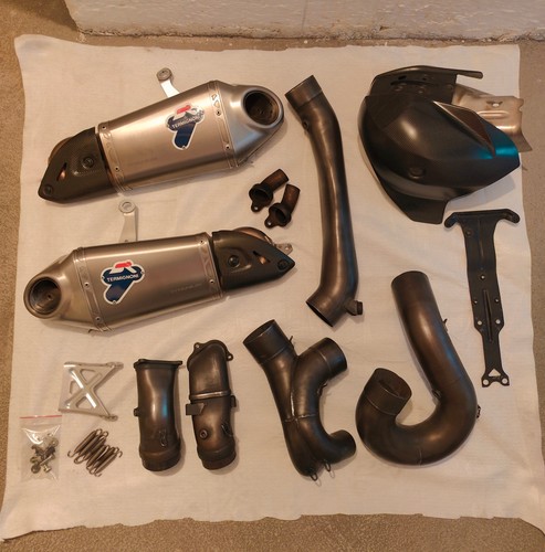 Impianto carbonio ducati - impianto,