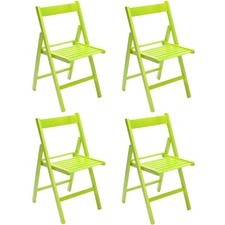 4 SEDIE PIEGHEVOLI BIRRERIA