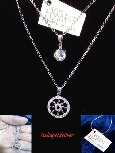 Collana donna cristalli - collana,