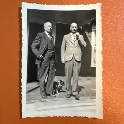 Foto epoca due uomini - d'epoca,