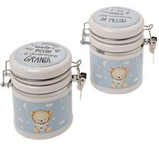 6 PZ Barattolo portaconfetti