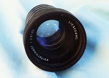 Obiettivo proiettore Diapositive  Liesegang Düsseldorf  mod. Patrinast 2,8/85mm