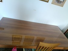 tavolo con  Vetro E sedie