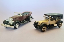 Lotto 2 Modellini Auto D'epoca: Isotta Fraschini + Prince Henry Vauxhall
