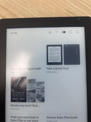 Kobo aura n236 ereader - kobo,