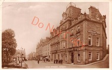 Crieff Fife High Street Drummond Arms Hotel c1954 RP Postcard (D566)