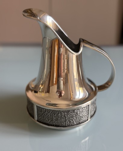 Rara caraffa peltro argentato - rara,