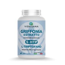 GRIFFONIA Triptofano 5-HTP  e Vegane di integratore antistress e seratonina