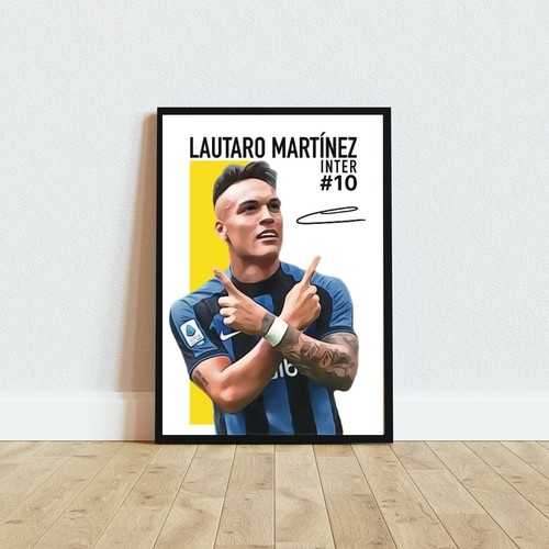 Lautaro martinez inter poster - lautaro,