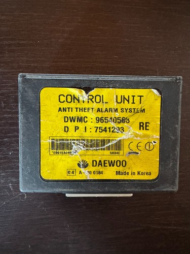 Centralina antifurto daewoo - centralina,