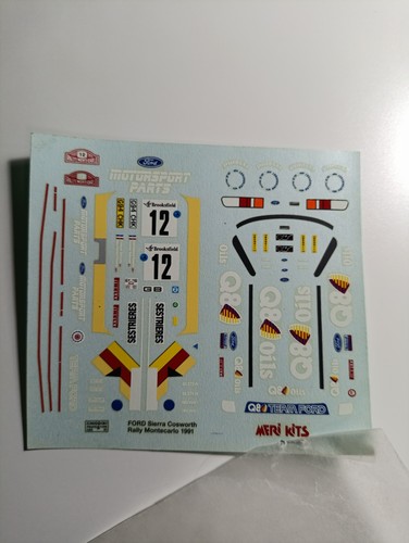 Decals ford sierra - 1/43,
