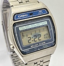 Orologio Uomo Casio Melody Alarm M-1230 Vintage