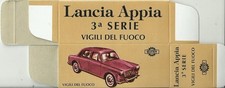 0044q. MERCURY-SCOTTOY 1/48 Vuota/Empty box LANCIA APPIA 3a S POMPIERI/FIRE SERV