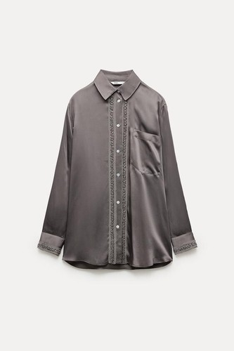 Zara beaded satin - zara, effect