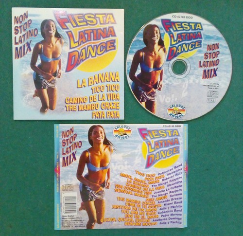 Compilation fiesta latina - cd,