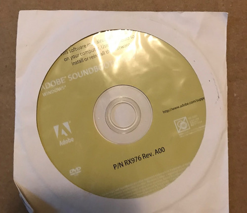 Adobe soundbooth cs3 windows - adobe,