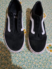 sneakers bimba VANS In Tela Colore Nero E Bianco Numero 34 Ottimo Stato