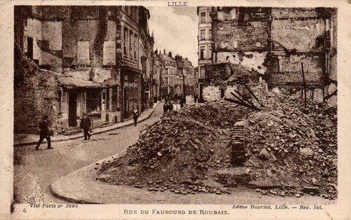Cpa lille rue du - ,