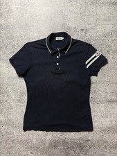 Polo Moncler donna blu taglia