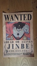 ONE PIECE WANTED POSTER Jinbe