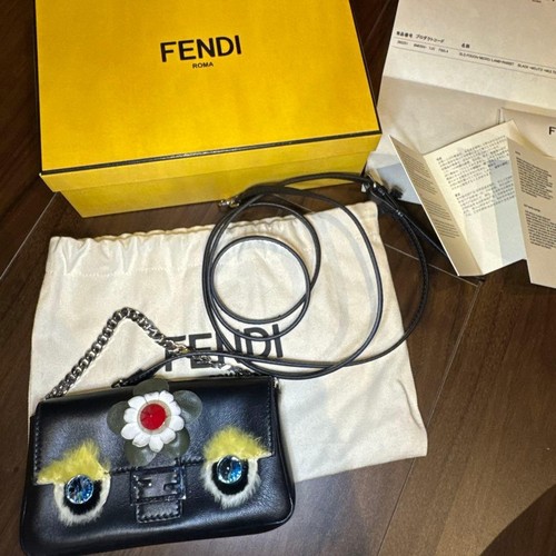 Fendi borsa tracolla monster - borsa, a