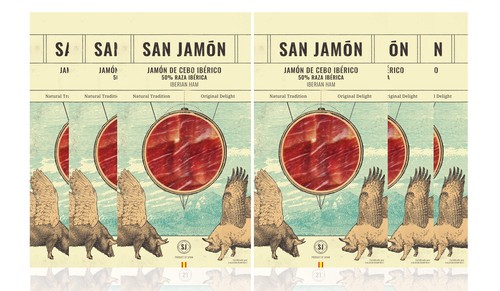 San jamon 100g prosciutto - jamon,