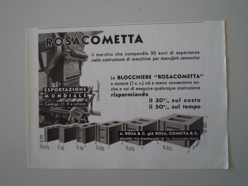 Advertising pubblicità 1940 - pubblicità,
