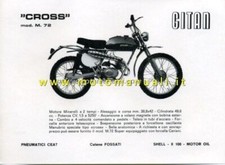 Gitan 50 Cross M 72 depliant