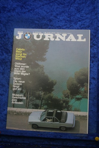 Bmw journal baur - bmw, 3/80