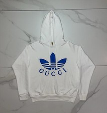 Felpa Gucci X Adidas bianca