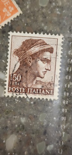 Francobollo lire estero - 50,